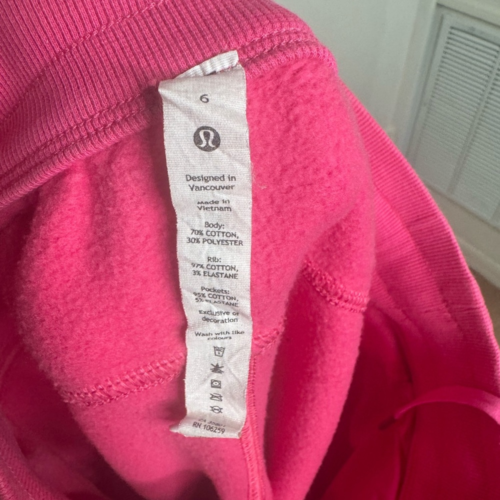 lululemon athletica Pink Track Pants